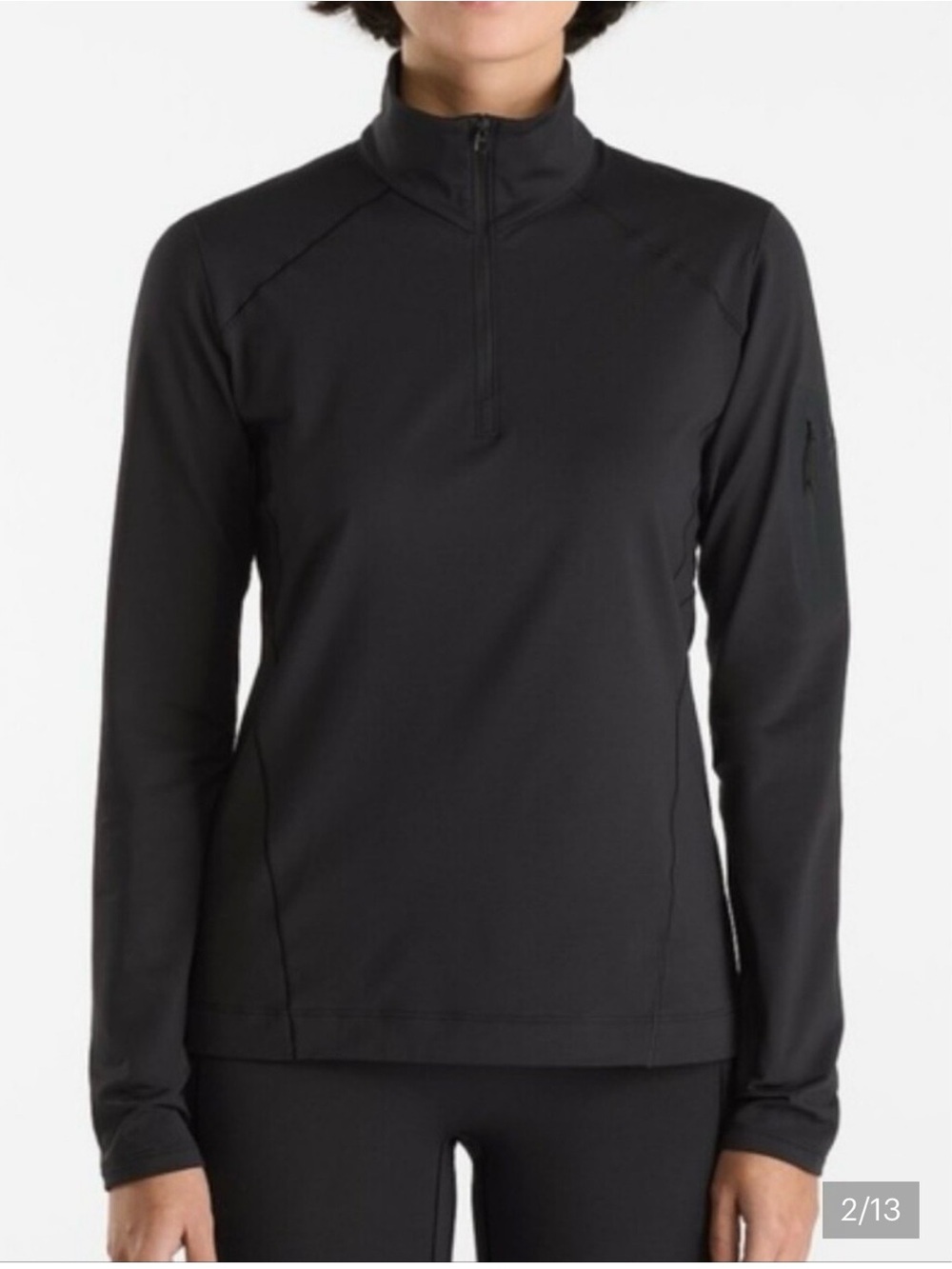 Arcteryx Rho Quarter Zip Long Sleeve Microfleece Layering Outerwear Jacket XL
